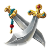 genies link and win 4tune double swords symbol