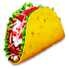 get hot chili peppers taco symbol