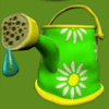 gets the worm watering can symbol