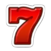 giga match mahjong red seven symbol
