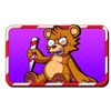 gingerdead angry teddy bear symbol