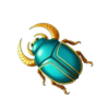 giza fortunes hold and win scarab symbol