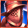 gladiators go wild gladiator covered symbol