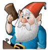 gnome sweet home man symbol