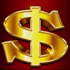 go gold dollar symbol