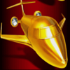go gold plane symbol
