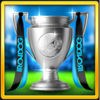 goal blitz shootout trophy symbol