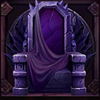 god of the underworld throne symbol