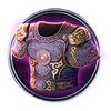 god of war m chest armour symbol