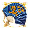goddess of lotus 10 lines fan symbol