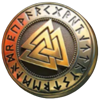 gods of asgard coin symbol
