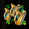 gods of ireland three harp symbol