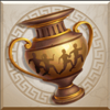 gods of olympus ii vase symbol