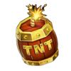 gold and crystals tnt symbol