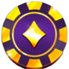 gold and glamour hold and win diamond symbol