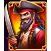 gold and glory hold and win pirate captain symbol