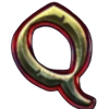 gold and glory hold and win q symbol
