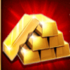 gold cash 7goldbars symbol