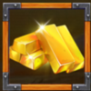 gold heist goldbars symbol
