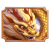 gold koi fortune gold dragon symbol