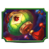 gold koi fortune green lantern symbol