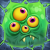 gold mine monsters green monster symbol