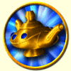 gold of persia lamp symbol