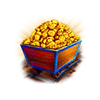 gold rush cart symbol