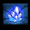 gold rush gem blue symbol