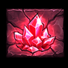 gold rush gem red symbol