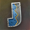 gold trail j symbol