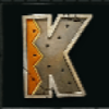 gold trail k symbol