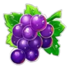 gold trio 10000 purple grapes symbol