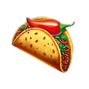 gold trio calacamania tacos symbol