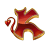 gold trio lil demon k symbol