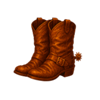 gold trio tres amigos boots symbol