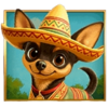 gold trio tres amigos chihuahua symbol