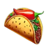 gold trio zones taco symbol