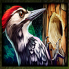 golden acorn woodpecker symbol