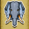golden antelope elephant symbol
