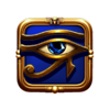 golden asp of fortune eye symbol