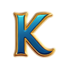 golden asp of fortune k symbol