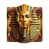 golden asp of fortune mask symbol