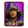 golden avalon hold and win hooded mage symbol