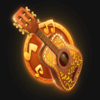 golden calaveras guitar symbol