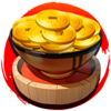 golden coin toads coins symbol