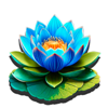 golden coin toads lotus symbol