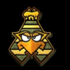 golden egg of crazy chicken pyramid chicken symbol