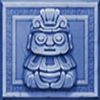 golden empire blue totem symbol