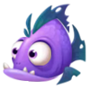 golden fish tank party fish 3 symbol